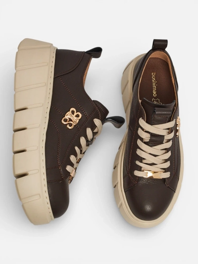 Športne ženske superge iz naravnega usnja Taures