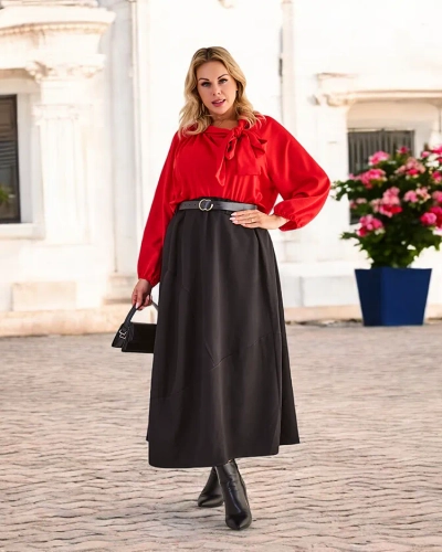Royalfashion Dámska midi sukňa