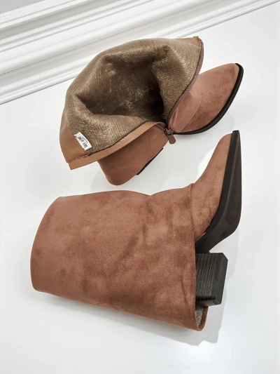 Botki damskie Moon Whisper z zabudowaną cholewką