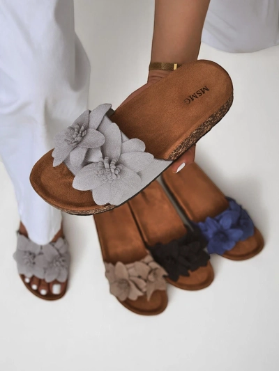 Sandále Royalfashion pre ženy s kvetmi Foules