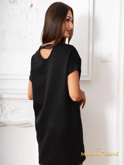 Preprosta ženska kratka obleka Lady Time