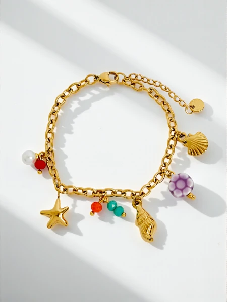 Ogrlica Solaria Lunae Aurelia – z obeski sonca in lune