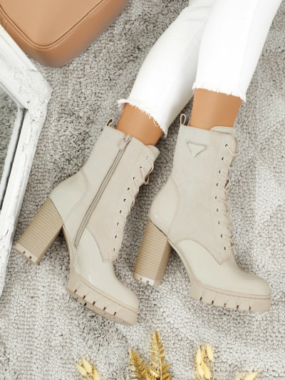 Ženski gležnarji iz eko semiša s peto Event Bramble