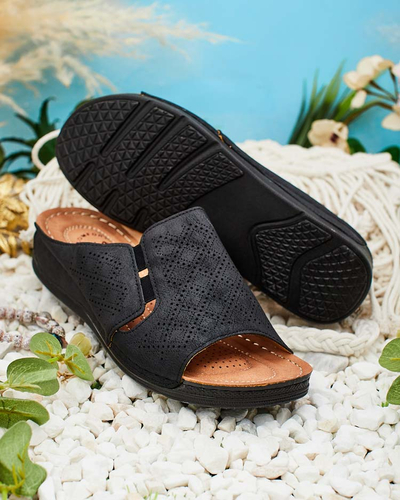 Royalfashion Dámske žabky s plochou podrážkou Mino