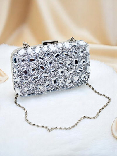 Royalfashion Dámska listová kabelka Crystal Glam