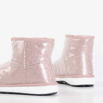 Dámske práškové snehové topánky s kožušinou Shon - Obuv