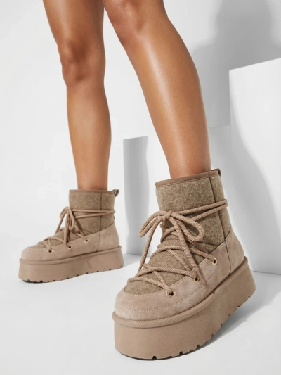 Royalfashion Dámske šnurovacie snehule Filori