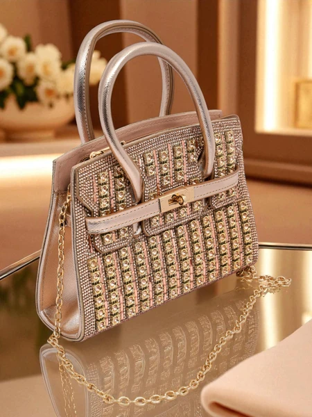 Royalfashion Ženska torbica s cirkoni Seren Voux