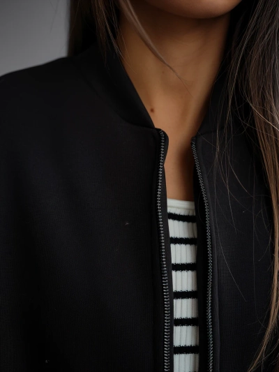 Royalfashion Bunda bomber na zips