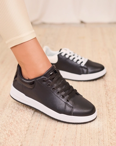 Royalfashion Black dámska športová obuv Classic Vibes