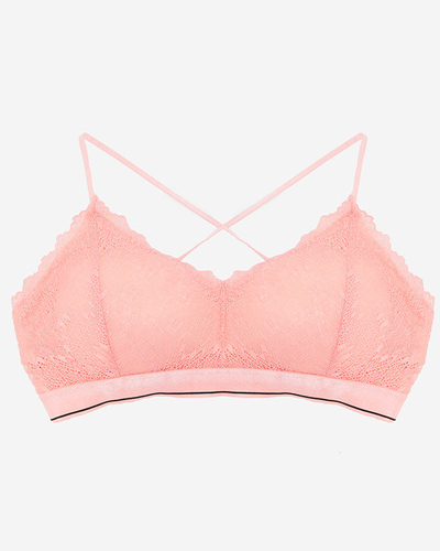 Dámska čipkovaná podprsenka Bralette - spodná bielizeň