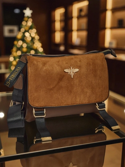 Majhna ženska torbica iz eko usnja Tessaria