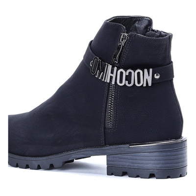 Černé boty Jodhpur Madina - Boty 1