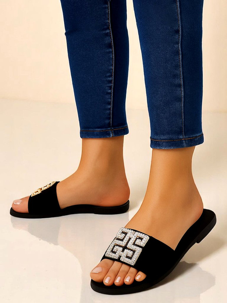 Royalfashion Dámske papuče so plochou podrážkou Zamila