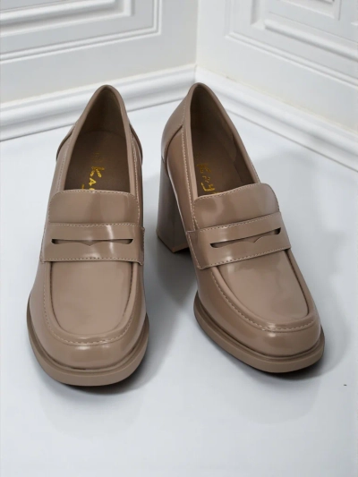 Royalfashion Ženski mokasini s peto Minerva