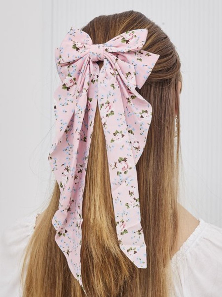 Royalfashion Sponka do vlasov - Mašľa s Florinae kvetmi