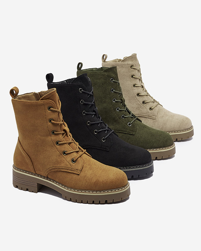 Hnedé dámske trapérky Priviea - Obuv