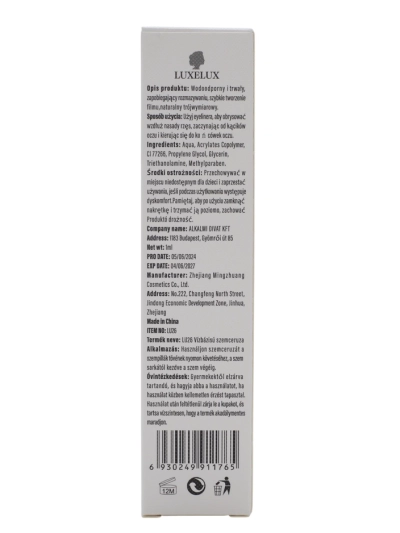 Luxelux Vodotesný eyeliner 1ml