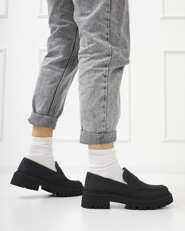 Čierne dámske topánky Vanocio - Obuv