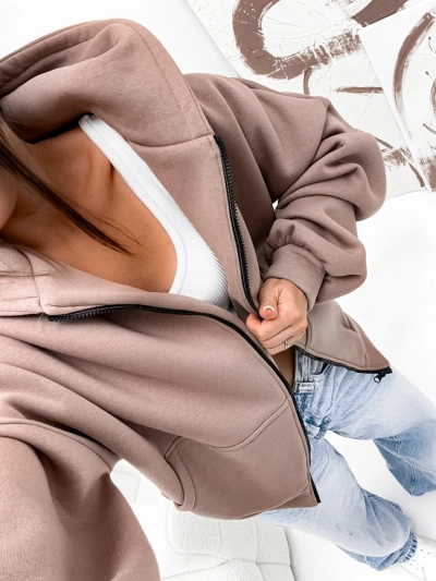 Royalfashion Ženska bombažna podložena bluza Butterfly