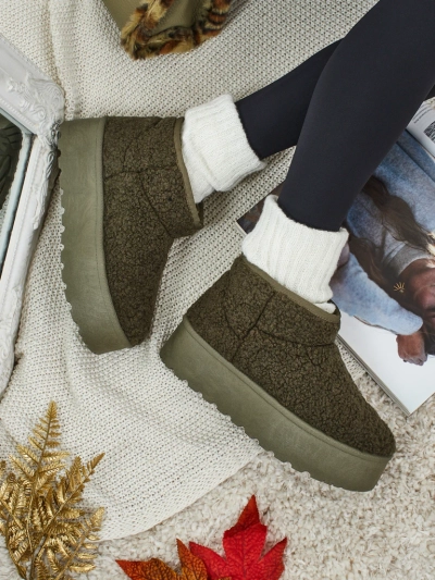 Kratki ženski škornji a'la za sneg Marellin