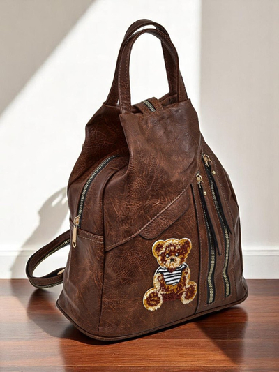 Royalfashion Dámsky batoh z eko kože Teddy UrbanPack