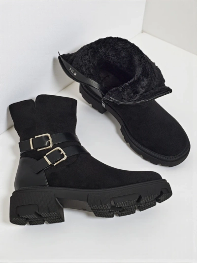 Visoki ženski gležnarji iz eko semiša Callire