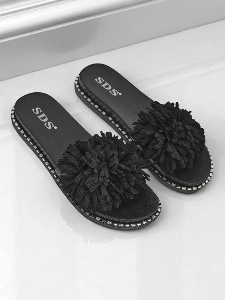 Royalfashion Ženski natikači s ploskim podplatom Flora Blide