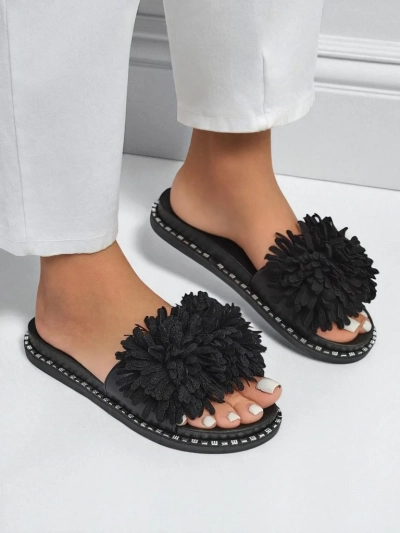 Royalfashion Ženski natikači s ploskim podplatom Flora Blide