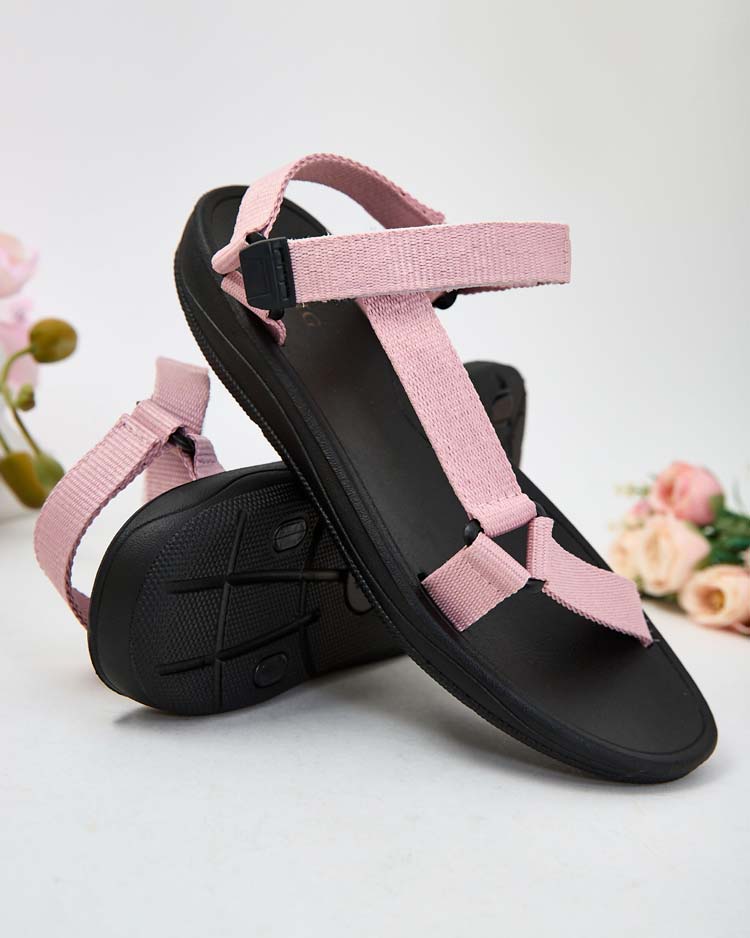 Ružové dámske športové sandále Tatags - obuv