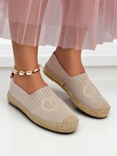 Aurelia Espadrile Royalfashion Bež – Nizki ženski natikači