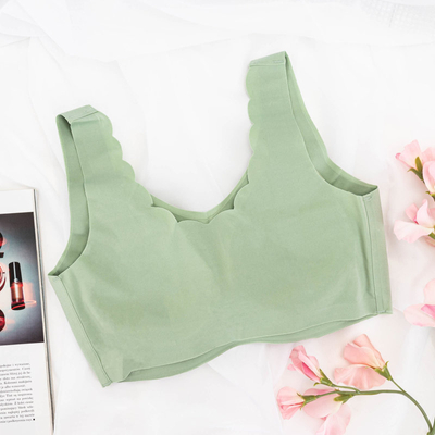 Zelená dámska športová podprsenka - spodná bielizeň