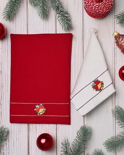 Royalfashion Prázdninová súprava uterákov Šťastný Nový Rok