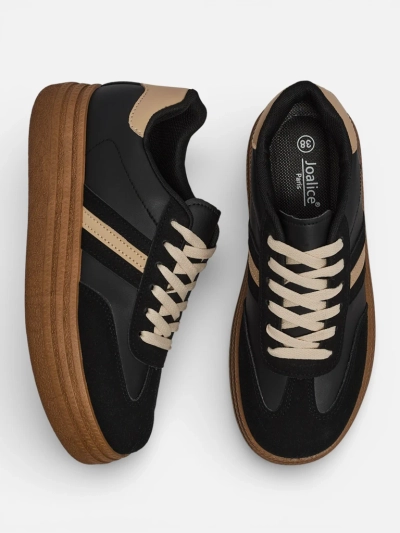 Ženski športni copati Luna Črni Ekološki Casual za Pomlad