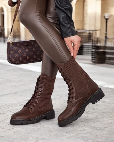 Dámske šnurovacie topánky Royalfashion Gordell