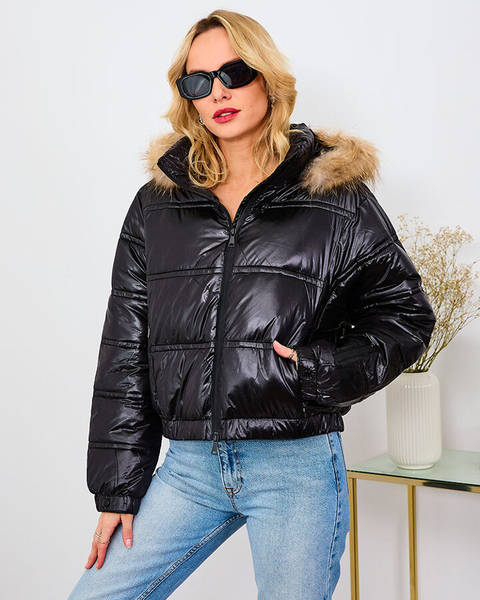 Royalfashion Dámska krátka bunda Pearl