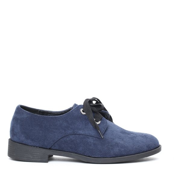 Granatowe półbuty Lele- Obuwie