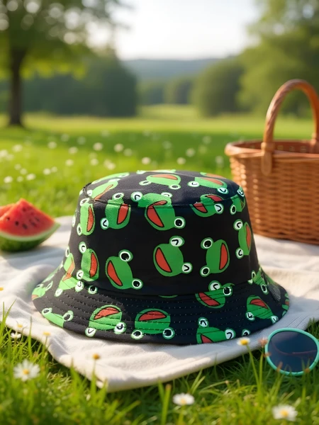 Royalfashion Detský klobúk Bucket Hat Color Splash Bucket