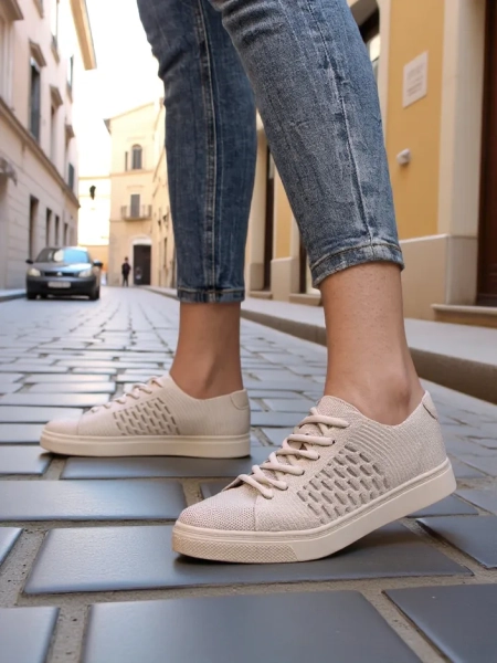 Royalfashion dámske športové topánky z textilu Norbiese