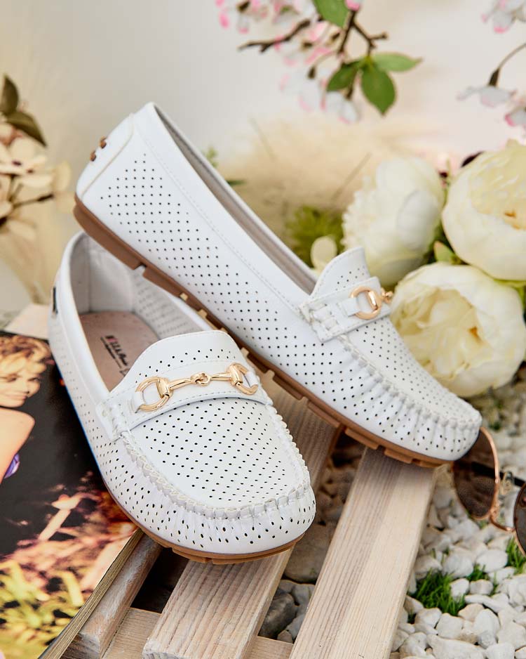 Royalfashion Dámske ažurové mokasíny Mill