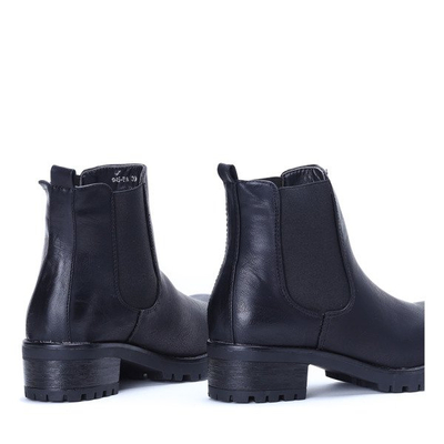 Klasické čižmy na hrubom podpätku Alina - Topánky