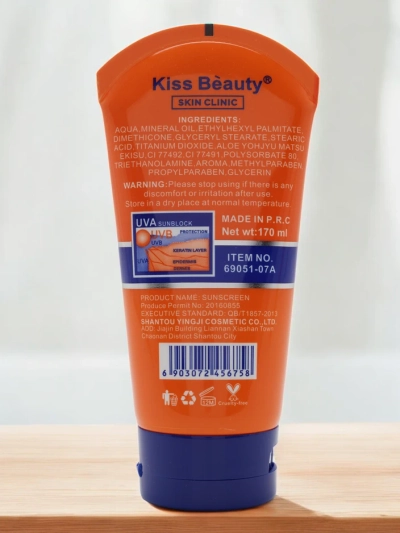 Kiss Beauty opaľovací krém 90 SPF 170ml