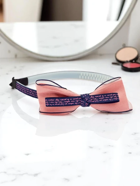 Royalfashion Detská čelenka s mašľou Sweetty