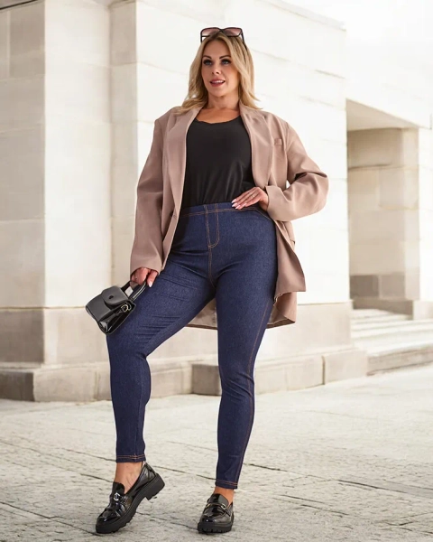 Royalfashion Dámske tregíny PLUS SIZE