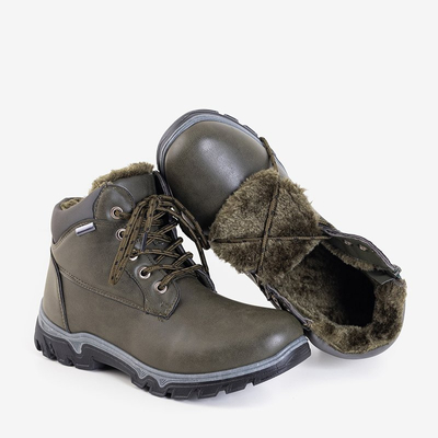 Dámske trekové topánky khaki Huran - topánky