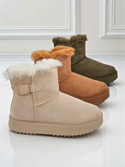 Royalfashion Kratki ženski škornji a'la za sneg Aurelia Classico