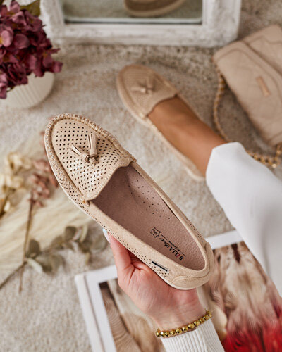 Royalfashion Dámske ažurové mokasíny Molaffa