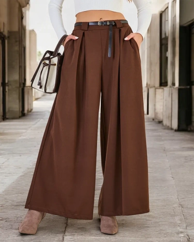Royalfashion Dámske široké nohavice
