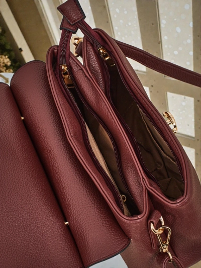 Majhna ženska torbica iz eko usnja Vinem