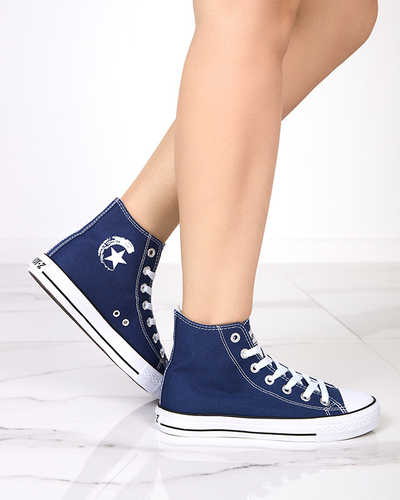 Dámske tmavomodré tenisky Garet - Obuv